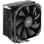 Кулер для процессора Pccooler K4 BK S115X/1200/1700/AM4/AM5 TDP 230W, 130mm PWM Fan, 4 тепловые трубки 6мм, 400-1600RPM, 18-29dBa