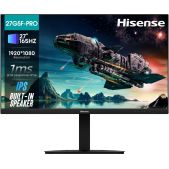 Монитор 27 Hisense 27G5F-Pro Black IPS, 1920x1080, HDMI+HDMI+DP, 1 ms, 178°/178°, 250 кд/м2 1000:1, 165Hz