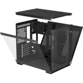 Корпус ATX без БП Pccooler C3 T500 BK, Panoramic Mid Tower, Black, TG, 0.7 SPCC, no fans ATX 175/400/200мм 1x2.5, 2x3.5, 6xPCI 1xUSB-C 3.1, 2xUSB-A 3.0 415x295x368mm