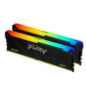 Модуль памяти DDR4 16Gb 2х8Gb 3733MHz Kingston KF437C19BB2AK2/16 CL19 DIMM Kit of 2 Fury Beast RGB