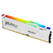 Модуль памяти DDR5 32Gb 5600MHz Kingston KF556C40BWA-32 CL40 DIMM Fury Beast White RGB XMP