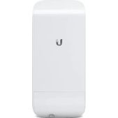 Точка доступа Ubiquiti LOCOM2 NanoStation Loco M2, 2.4 GHz b/g/n, до 150 Мбит/с, PoE, MIMO 2х2, 23 dBm, 1х100 Мбит/с, белый