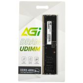 Модуль памяти DDR5 8Gb 4800MHz AGi AGI480008UD238 PC5-38400 CL40 DIMM 288-pin 1.1В single rank