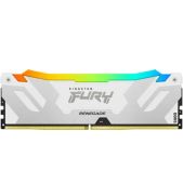 Модуль памяти DDR5 16Gb 6800MHz Kingston KF568C36RWA-16 CL36 DIMM Fury Renegade RGB White XMP