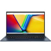 Ноутбук 15.6 Asus 90NB10J1-M01J40 X1504VA-BQ003 1920x1080 матовый IPS /Intel Core i5-1335U 1.3GHz /16384Mb/512PCIGb SSD/noDVD/Int:Intel Iris Xe Graphics/Cam/BT/Wi-Fi/42WHr/war 1y/1.7kg/Quiet Blue/DOS