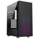 Корпус ATX без БП AZZA CSAZ-340F CELESTA F черный 5x120мм 5x140mm 2xUSB 2.0 1xUSB 3.0 audio bott PSU