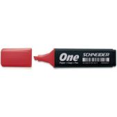 Текстовыделитель Schneider One красный 4004675051332 10штук