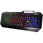 Клавиатура Smartbuy SBK-310G-K RUSH 310 USB черная Armor игровая мультимедийная