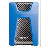 Внешний жесткий диск 1Tb ADATA AHD650-1TU31-CBL Portable Blue, Silicone, USB 3.2 Gen1, 121x81x21mm, 201g