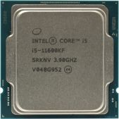 Процессор Intel LGA1200 i5-11600KF CM8070804491415 CPU Rocket Lake, 6C/12T, 3.9/4.9GHz, 12MB, 125/224W OEM