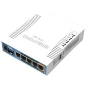 Беспроводной маршрутизатор MikroTik RB962UIGS-5HACT2HNT hAP ac AC1750 10/100/1000Base-TX/SFP белый