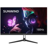 Монитор 25 SunWind SM25SG01 SM-25FI401 черный IPS LED 3ms 16:9 HDMI матовая 250cd 178гр/178гр 1920x1080 180Hz G-Sync FreeSync DP FHD 3.3кг