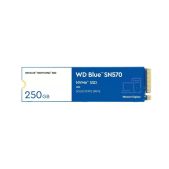 Накопитель SSD 250Gb Western Digital WDS250G3B0C Blue M.2 2280 Client PCIe Gen3x4 with NVMe, 3300/1200, 3D TLC, 150TbW