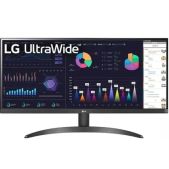 Монитор 29 LG 29WQ500-B UltraWide черный IPS LED 21:9 HDMI матовая 1000:1 250cd 178гр/178гр 2560x1080 100Hz FreeSync DP FHD 4.5кг