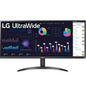 Монитор 34 LG 34WQ500-B UltraWide черный IPS LED 21:9 Ultrawide HDMI матовая 1000:1 400cd 178гр/178гр 2560x1080 100Hz FreeSync DP FHD 6.9кг