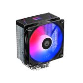 Кулер для процессора ID-CoolING BLITZ X4 LGA1700/1200/115X/AM5/AM4 TDP 180W, PWM, 4 тепл.трубки прямого контакта, вентилятор 120мм, Dynamic Multi-Color LED RET
