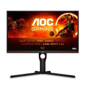 Монитор 25 AOC 25G3ZM Gaming черный/красный VA LED 16:9 HDMI матовая HAS Piv 300cd 178гр/178гр 1920x1080 240Hz FreeSync DP FHD 4.24кг