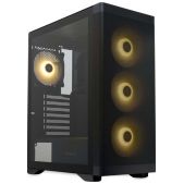 Корпус ATX Без БП HSPD M520-TGbK-ARGB M520, Mesh Mid Tower, Black, slide TG, 0.45 SPCC, 4x120мм ARGB ATX, mATX, mITX 160/330/184mm 2x2.5, -, 7xPCI 2xUSB-A 3.0, 1xUSB-A 1.0 390x200x449mm