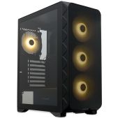 Корпус ATX Без БП HSPD M521-TGbK-ARGB M521, Mesh Mid Tower, Black, slide TG, 0.45 SPCC, 4x120мм ARGB ATX, mATX, mITX 160/330/184mm 2x2.5, -, 7xPCI 2xUSB-A 3.0, 1xUSB-A 1.0 390x200x449mm