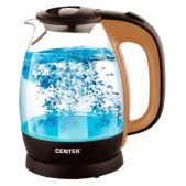 Чайник Centek CT-0056 бежевый+кофе