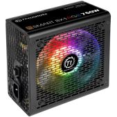 Блок питания ATX 750W Thermaltake PS-SPR-0750NHSABE-1 Smart BX1 RGb 80+ bronze 20+4pin APFC вентилятор 120мм Color LED 8xSATA