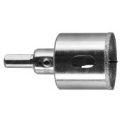 Коронка алмазная Зубр 29850-32 Эксперт, в сборе, Ø32мм по кафелю/керамике