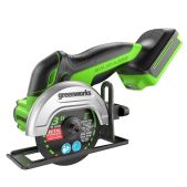 Углошлифовальная машина Greenworks GD24UCS 3402007 аккумуляторная без АКБ и зарядного устройства