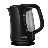 Чайник Aresa AR-3455 2.5л, 1850-2150 Вт, черный