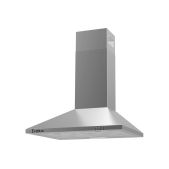 Вытяжка Evelux Favorite 60 X 60см, 3 скорости, производительность 750 м3/ч, кнопочное управление, цвет нержавеющая сталь