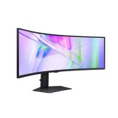 Монитор 49 Samsung LS49C950UAIXCI S49C950UAI ultrаwide 32:9 curved VA monitor, 5120x1440, R=1000 mm, 5ms GtG, 350 кд/м2, Mega DCR static 3000:1, 120Hz, 178°/178°, DP; HDMIx2, USB 3.0x3, USB-Cx1, Ethernet LAN x1, Headphone, speakers, HAS, VESA