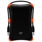 Внешний жесткий диск 2Tb Silicon Power SP020TBPHDA30S3K Armor A30, 2.5, USB 3.2, черный/Оранжевый