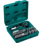 Отвертка реверсивная Kraftool 25556-H29 Kompakt-29, с насадками, 29 предметов