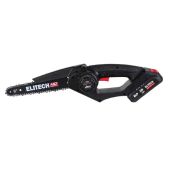 Цепная пила Elitech HD CS 2008BLK E1611.016.00 ак б\щет, 20В, 1х20В, Li-ion, шина20см, шаг-1\4, паз-1.1мм, Зарядное устройство, 0.8кг, рез100мм
