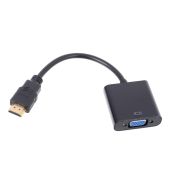 Переходник KingPrice KP-HDMI(m)-VGA(f) HDMI (m) VGA (f) 0.1м черный