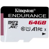 Карта памяти microSDXC 64Gb Kingston SDCE/64Gb High Endurance w/o adapter