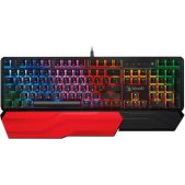 Клавиатура USB A4-Tech B975P Bloody черный USB мультимедийная for gamer LED подставка для запястий