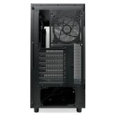 Корпус ATX без БП Hspd F710-TGbK-ARGB F710, Panoramic Mid Tower, Black, TG, 0.5 SPCC, 3x120мм ARGB E-ATX, ATX, mATX, mITX 185/395/270mm 2x2.5, 1x3.5, 7xPCI 2xUSB-A 3.0 435x230x457mm