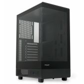 Корпус ATX без БП Hspd M510-TGbK M510, Mesh Mid Tower, Black, TG, 0.5 SPCC, no fans ATX, mATX, mITX 180/280/160mm 1x2.5, 1x3.5, 7xPCI 1xUSB-A 3.0, 1xUSB-A 1.0 517x277x418mm