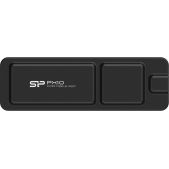 Внешний накопитель SSD 512Gb Silicon Power SP512GBPSDPX10CK USB-C PX10 1.8 черный