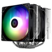 Кулер для процессора Aerocool Thermalright TRPA120SEA Peerless Assassin 120 SE ARGb LGA115X/1200/1700/AM4/AM5 Dual Tower, 2x120мм ARGb PWM Fan, медное основание, 6 тепл. трубок 6мм