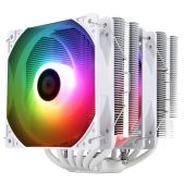 Кулер для процессора Aerocool Thermalright TRPA120SEAW Peerless Assassin 120 SE White ARGb LGA115X/1200/1700/AM4/AM5 Dual Tower, 2x120мм ARGb PWM Fan, медное основание, 6 тепл. трубок 6мм