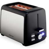 Тостер Brayer BR2109 2109BR, 800 Вт, 7 реж, автодогр, размор, автоот.2 тост, поддон