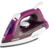 Утюг Centek CT-2348 Violet фиолетовый 1600Вт, керамич. подошва, пар. удар, самоочистк