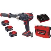 Дрель-шуруповерт аккумуляторная Einhell 4514310Set TP-CD 18/120 Li-i BL ударная с АКБ 5.2Ач и Зарядное устройство