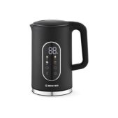 Чайник Brayer BR6107-BK 6107BR-BK черный 2.2кВт, 1.7л, двойные стенки, нерж., Сool Touch, сенсорное упр