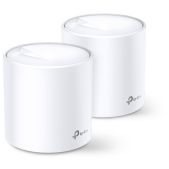 Точка доступа TP-Link Deco X20 2-pack AX1800 Whole Home Mesh Wi-Fi System, Wi-Fi 6, 1201Mbps 2 streams at 5GHz and 574Mbps 2 streams at 2.4GHz, 2 Giga RJ-45 ports of each unit