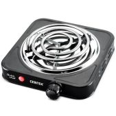 Плитка электрическая Centek 20892 CT-1508 Black 1 конфорка, тен