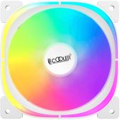 Вентилятор PCCooler F3-L120WHAM1-GL EF120 ARGb 120х120x25 белый 4-pin 25.7дБ для корпуса