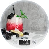 Весы кухонные Vitek VT-8025 Harmony электронные макс.вес:10кг