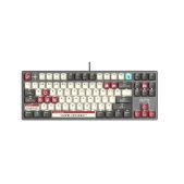 Клавиатура A4-Tech S87 PIXELS Bloody Red механическая серый/белый USB мультимедийная for gamer LED
